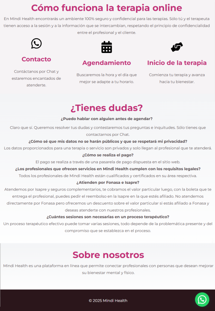 Sitio Web con Sistema de Agendamiento - Imagen 5
